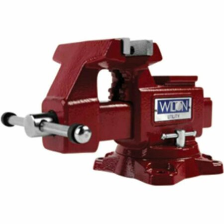 WILTON 4.5 in. Utility Bench Vise with 360 deg Swivel Base - 4 in. Jaw Opening WIL-28818